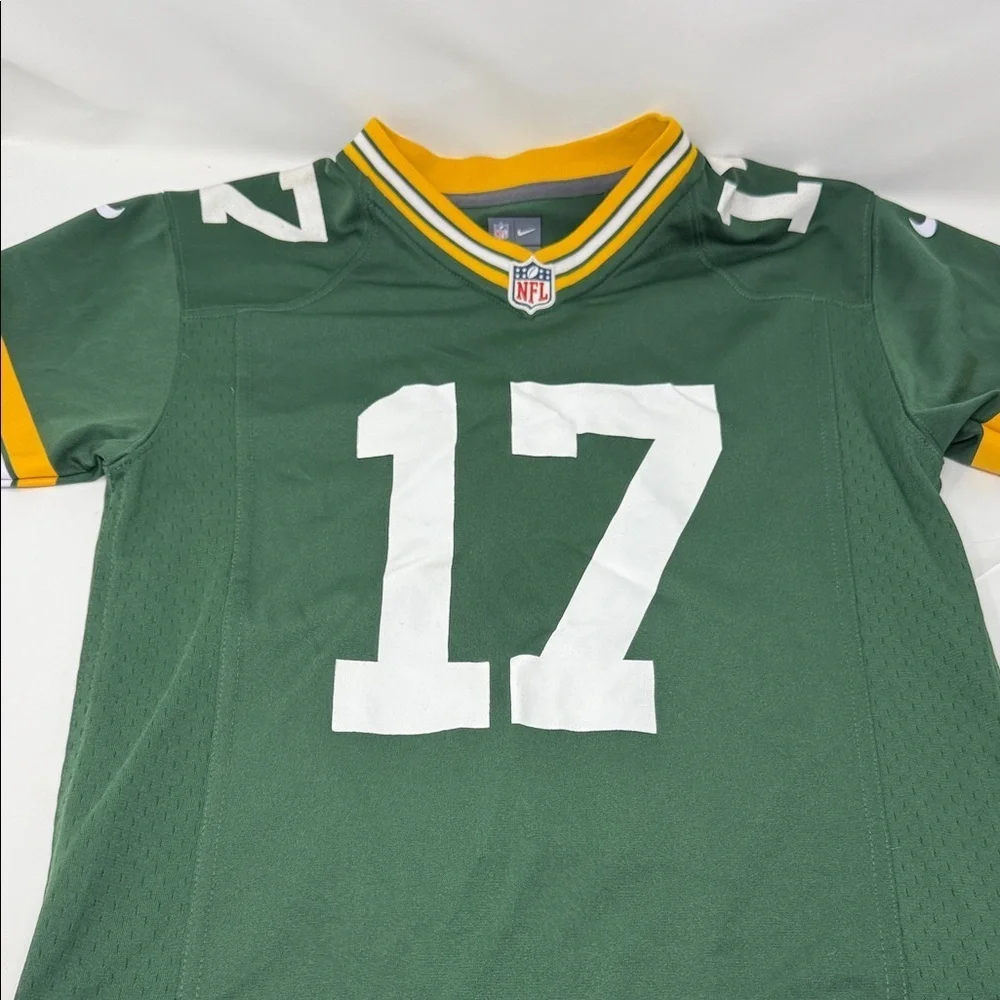 Nike Kid’s NFL Jersey-Devante Adams #17 Boys Size M Green Bay Packers